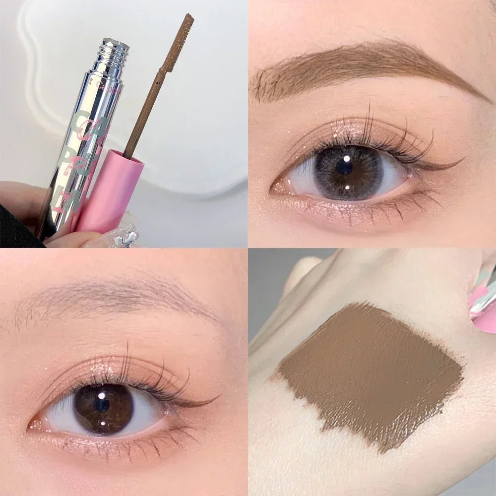 Waterproof Coffee Brown Color Eyebrow Cream Lasting Matte Dye Eyebrow Gel Tint Mascara Makeup Tool Brow Enhancer Cream Cosmetics - AliExpress 66