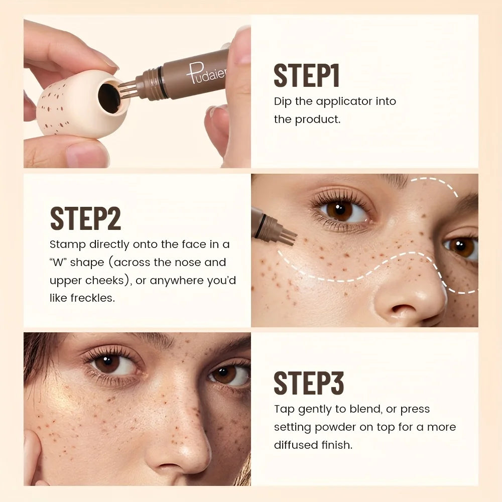 Professional Waterproof Faux Freckle Stamp