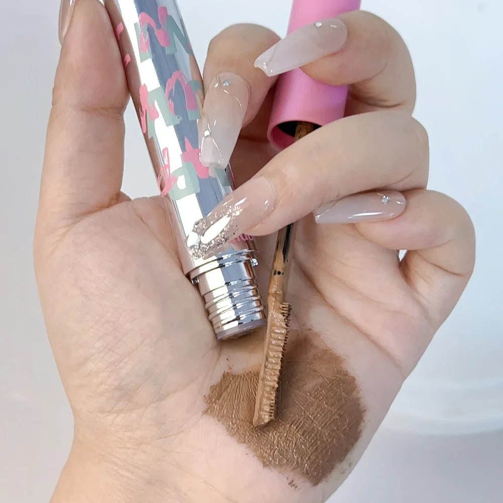 Waterproof Coffee Brown Color Eyebrow Cream Lasting Matte Dye Eyebrow Gel Tint Mascara Makeup Tool Brow Enhancer Cream Cosmetics - AliExpress 66