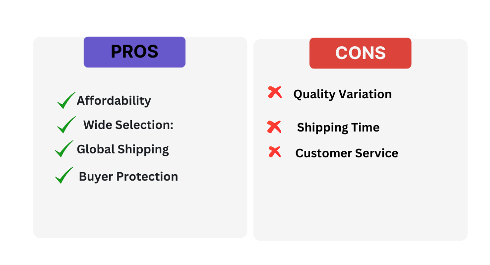 pros and cons dhgate.com7