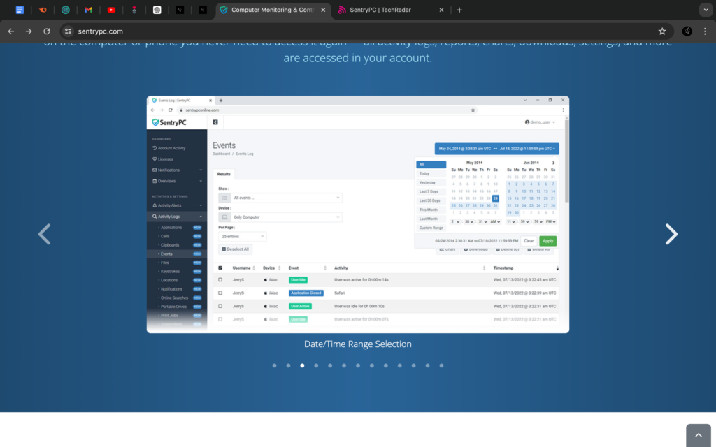 Remote MonitoringSentryPC666