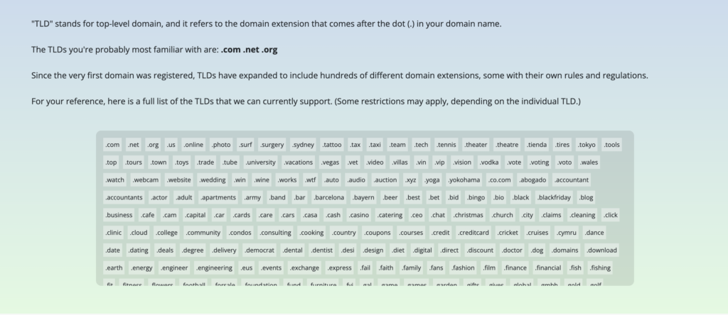 User Experience and Interface WebHostingPad 3