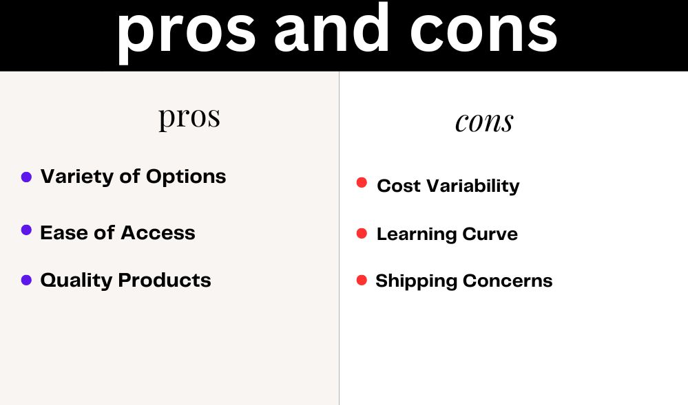 PROS AND CONS MushroomSupplies