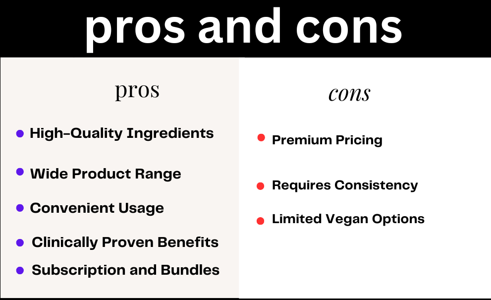 pros and cons Vida Glow - AU
