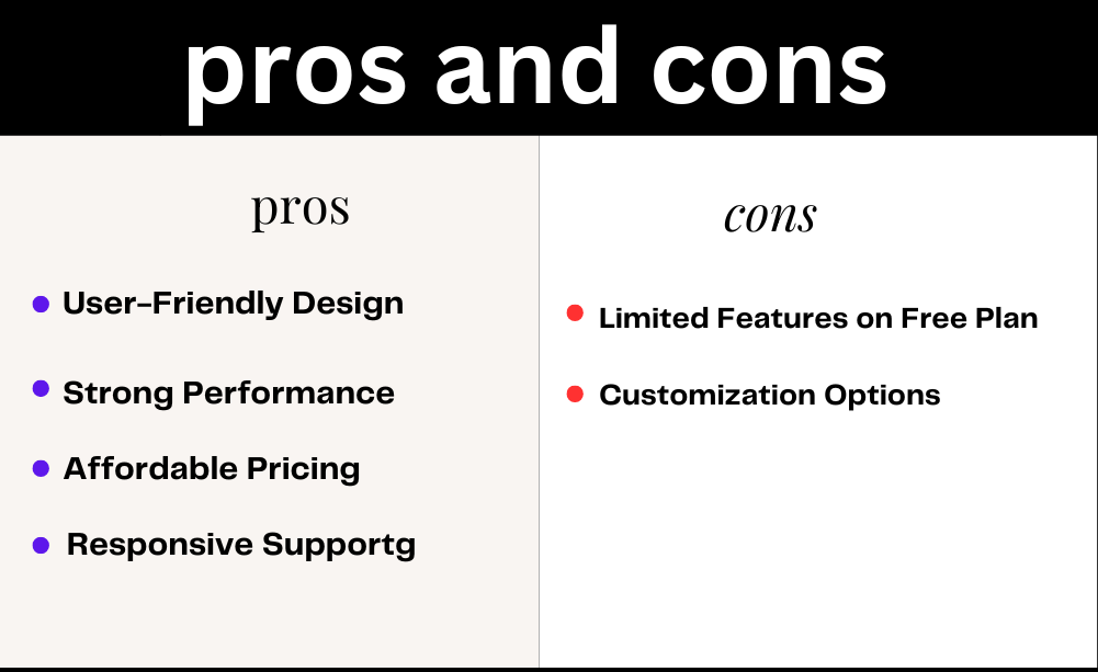 pros and cons TWOPAGES