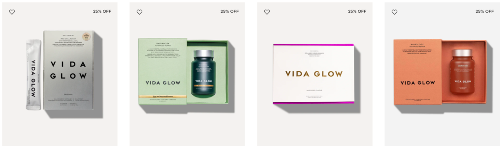 Usability and Convenience Vida Glow - AU 3
