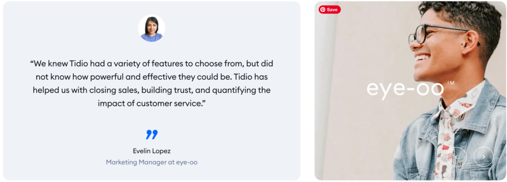 Customer Reviews and Testimonials Tidio LLC 7