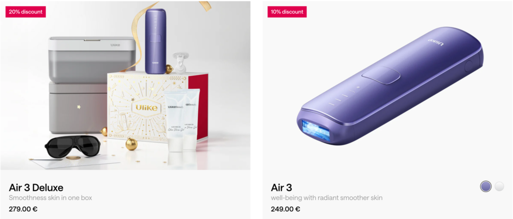 Pricing and Value for Money Ulike6