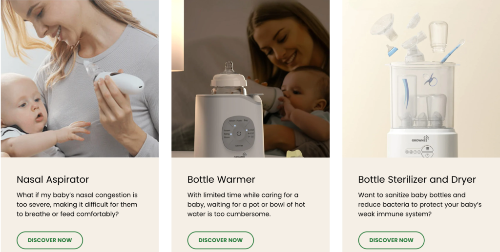 Product Features and Functionality Grownsy4